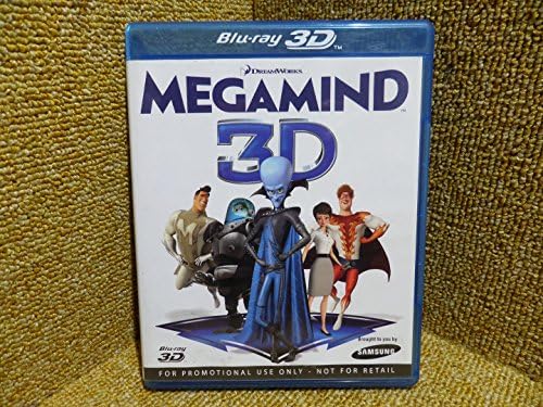 MegaMind Blu-ray 3D