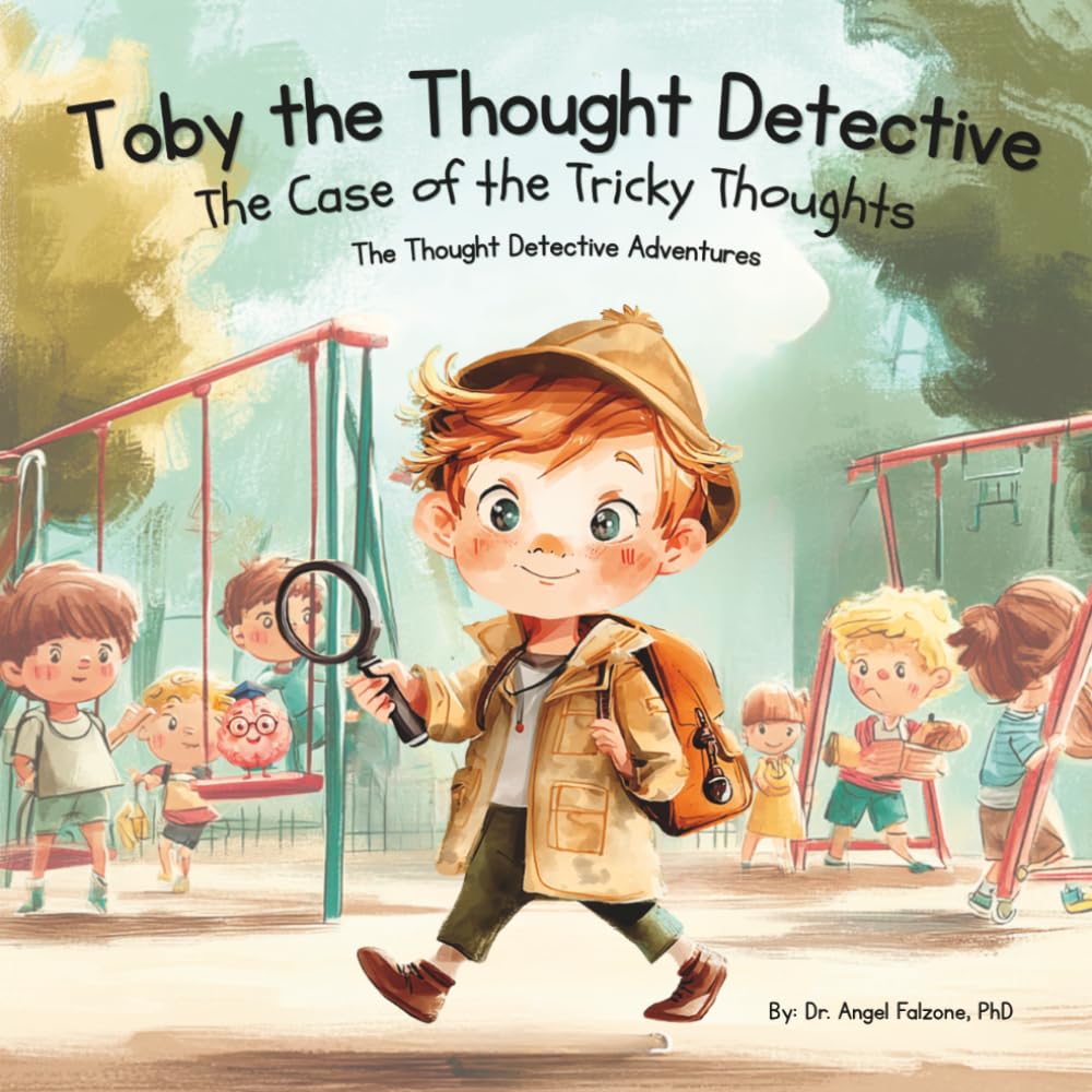 Toby the Thought Detective: the Case of the Tricky Thoughts: A Fun and Empowering Story to Help Kids Understand Worries, Challenge “What If” Thinking, and Build Confidence