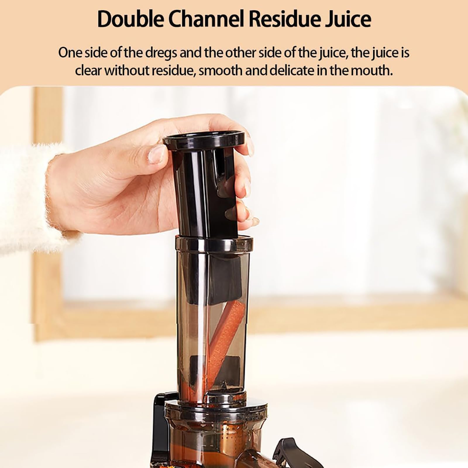 Máquinas exprimidoras multifuncionales, taza exprimidora de hielo triturado para el hogar, exprimidor de verduras con alto rendimiento de jugo, fácil de limpiar, exprimidor de prensa en frío para