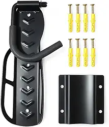 Suporte De Parede Para Bicicleta Resistente + Apoio Pneu Traseiro Gancho Para Pendurar Bike Revestido Original