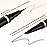 LAVONE Eyebrow Pencil Makeup Kit Waterproof 2-IN-1 Microblading Pen/Pomade Eyeliner and Dual-ended Brush, Brow Pencil Kit for Natural Eyebrows, Dark Brown