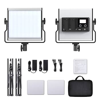 Amazon.com : FOSITAN LED Video Light with 79 inches Stand