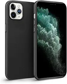 Gshield Capa Case Capinha Couro Dual Preta para (iPhone 11 Pro Max)