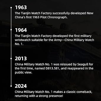 SEA-GULL Men's Mechanical Watch, Automatic Watches, Military Watches for Men, Mens Army Tactical Field Sport Work Watch, Waterproof Date Display, Outdoor Work Wrsitwatch, D581