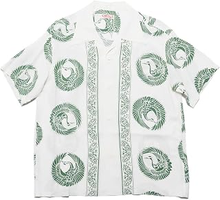 [サンサーフ] RAYON HAWAIIAN SHIRT “ORIENTAL BORDER” 半袖 レーヨン ハワイアンシャツ SS39629