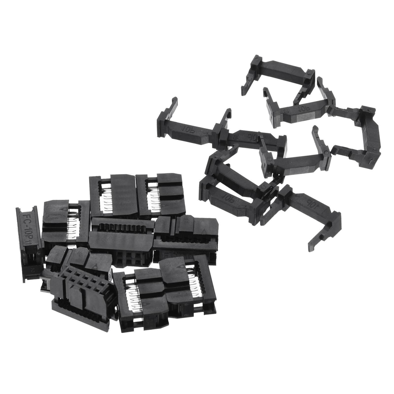 Connettori IDC Femmina 10 Posizioni - Per Cavi A Nastro, 10 Pezzi, Per PCB E Elettronica