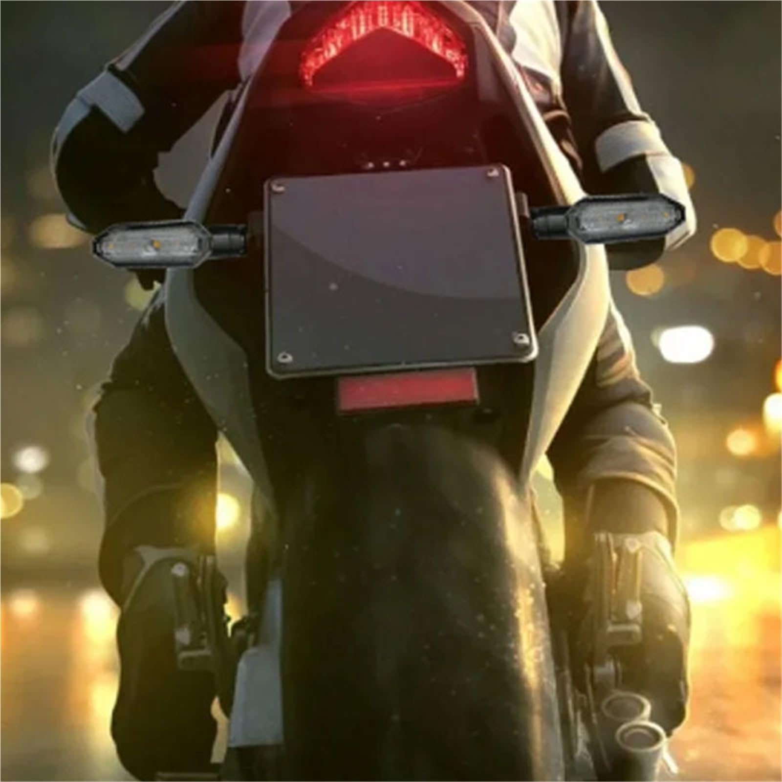 Per CRF250L ADV150 CBR650F NC750X XADV 750 Moto Indicatori Di Direzione Lampeggiante Dinamico 12V Lampada Segnalazione A Doppio Colore