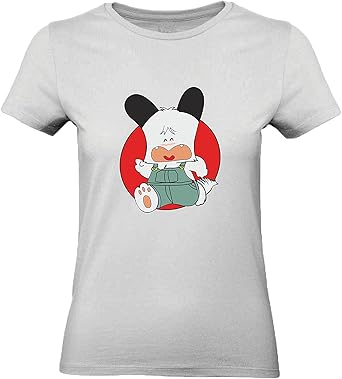 T-Shirt Donna Cotone Basic Super vestibilità Top qualità - SE Vedi Il Bicchiere Mezzo Vuoto - Divertente Humor Made in Italy (S, Bianca