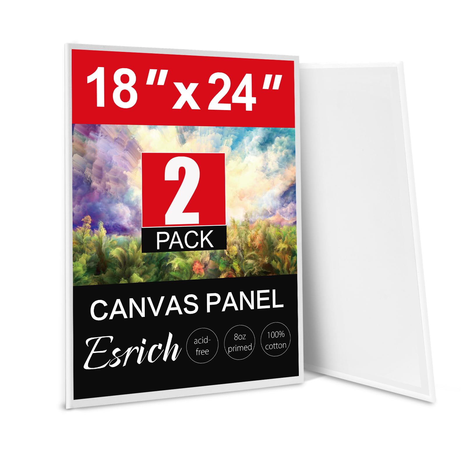 Toile coton sans acide 45x61 cm : finis les jaunissements de vos peintures