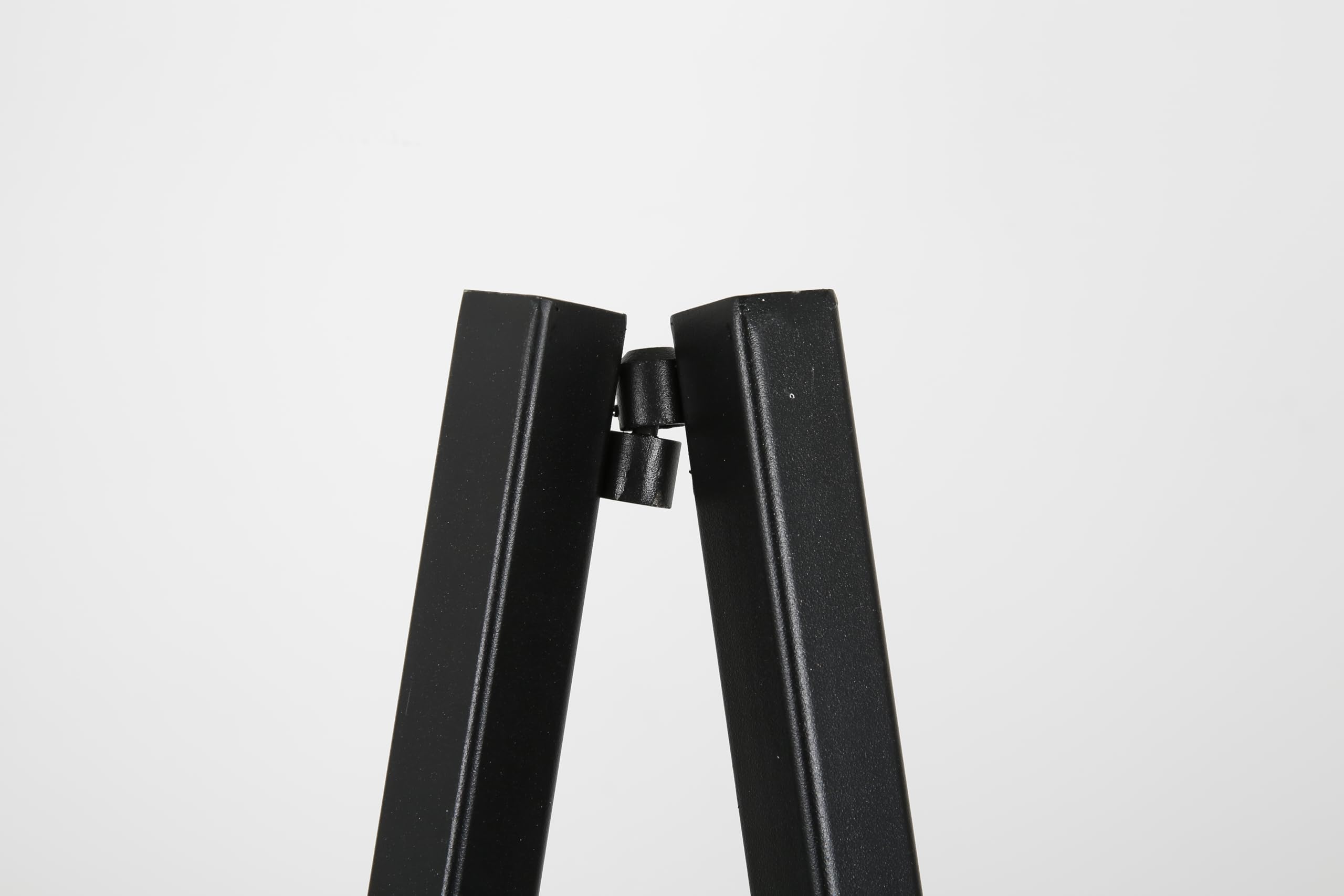 Cavalletto da Pittura in Alluminio Nero Regolabile | Leggero e Portatile per Artisti | Altezza fino a 120 cm | per Poster, Cornici, Quadri, Studio e Eventi Matrimonio