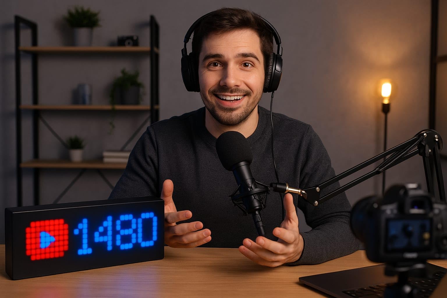 Compteur d'abonnés pour Tiktok, Twitch, Youtube et Autres - Connecté à Vos Réseaux Sociaux