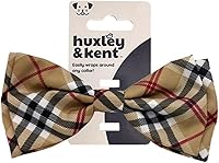 Vista 21 de Huxley & Kent Corbatín para mascotas para perros y gatos - Accesorio de collar ajustable de gancho y bucle para otoño - Lindo y cómodo para fiestas