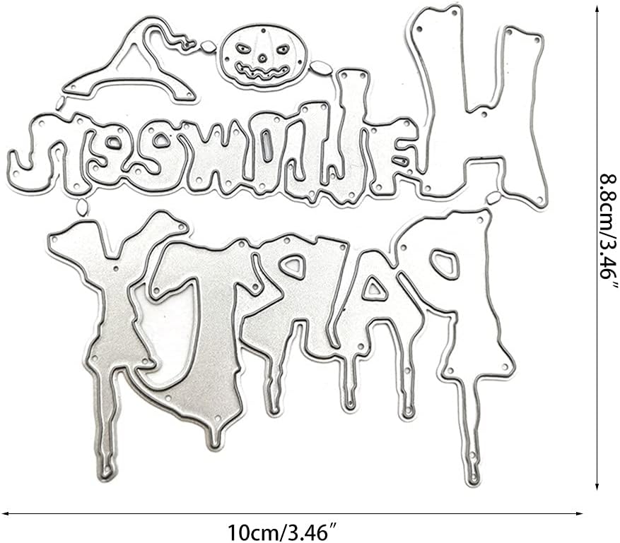 Halloween Horror Party Carbon Steel Scrapbooking Embossing