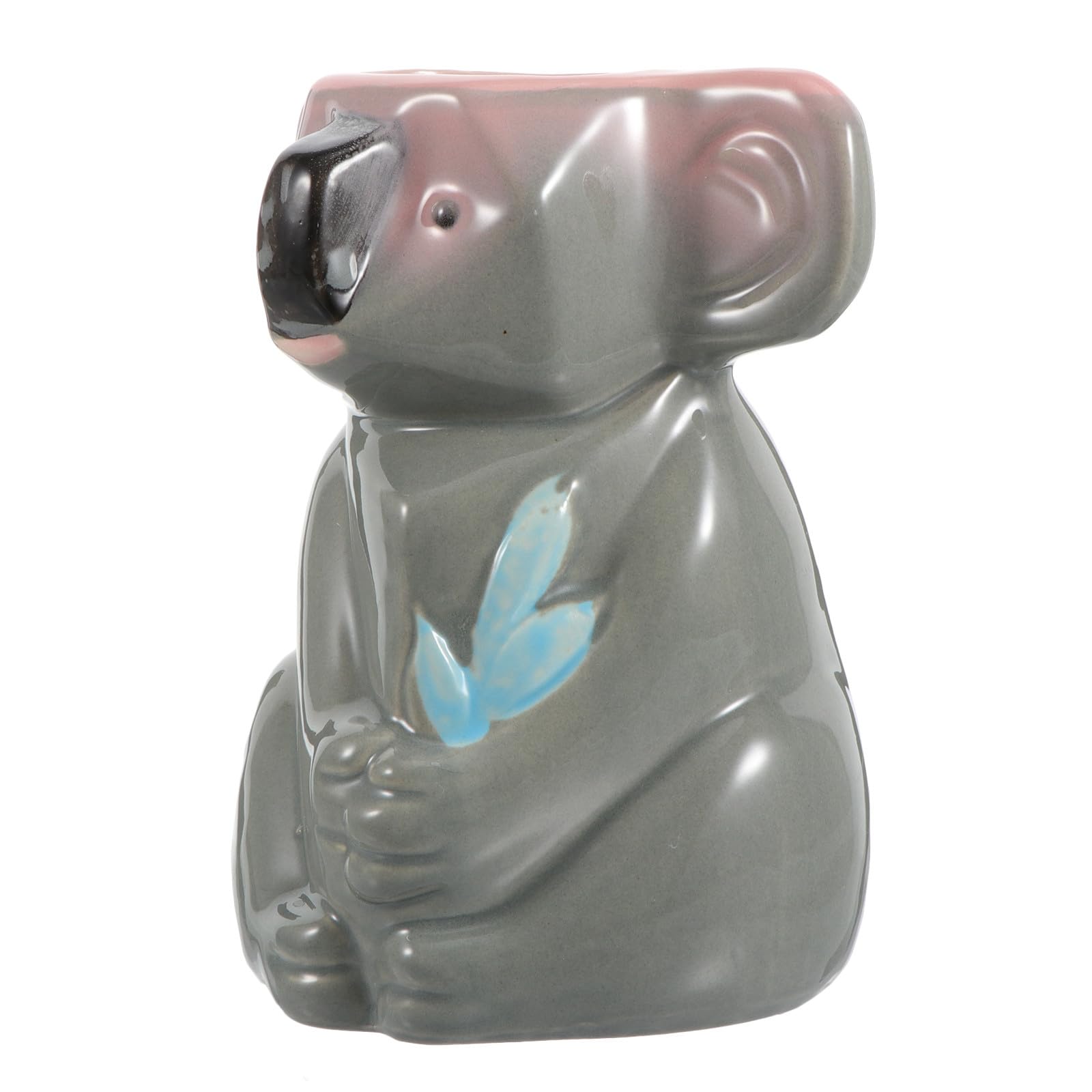 TOYANDONA Tazza in Ceramica Koala Forma Tiki per Bar Bicchiere da Cocktail e Acqua Design Elegante e Dimensione Comoda Adatta per Birra Vino e Bevande Miste Regalo Originale per Famiglia e