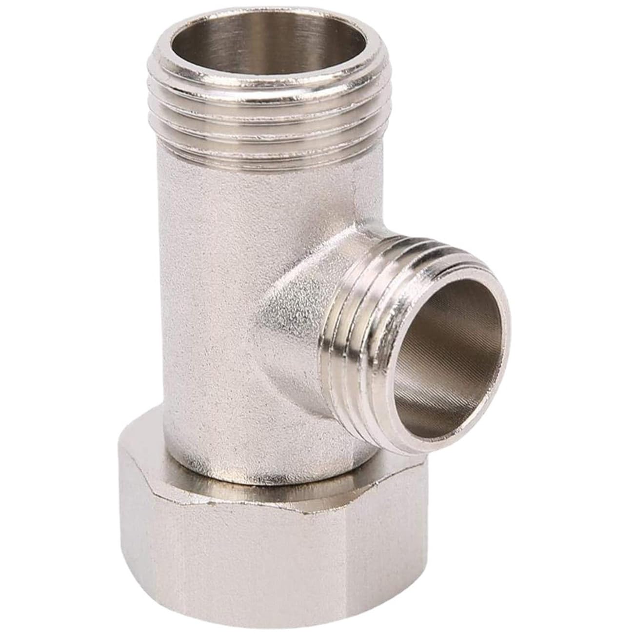 Toilet Bowl Cleaner Faucet Copper Tee Fitting T-Fitting for Bathtub Bidet Sprayer Shower Fitting Point Copper Tee Pipe - Image 4