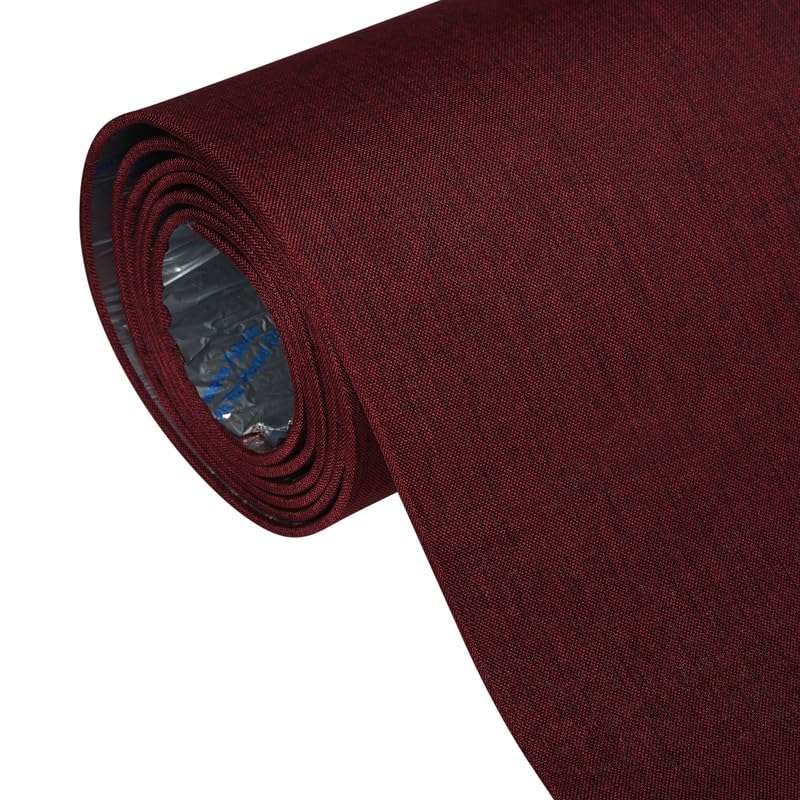 Golden Cart Fabric Wallpaper for Walls Bedroom Living Room Furniture (3 Pcs) I 3D Foam Self-Adhesive Linen Wallpaper, Textured I Waterproof I Full Wall (Maroon, 3 Meter x 0.65 Meter per roll) (B0CYZ2DHV4) Amazon Price History, Amazon Price Tracker