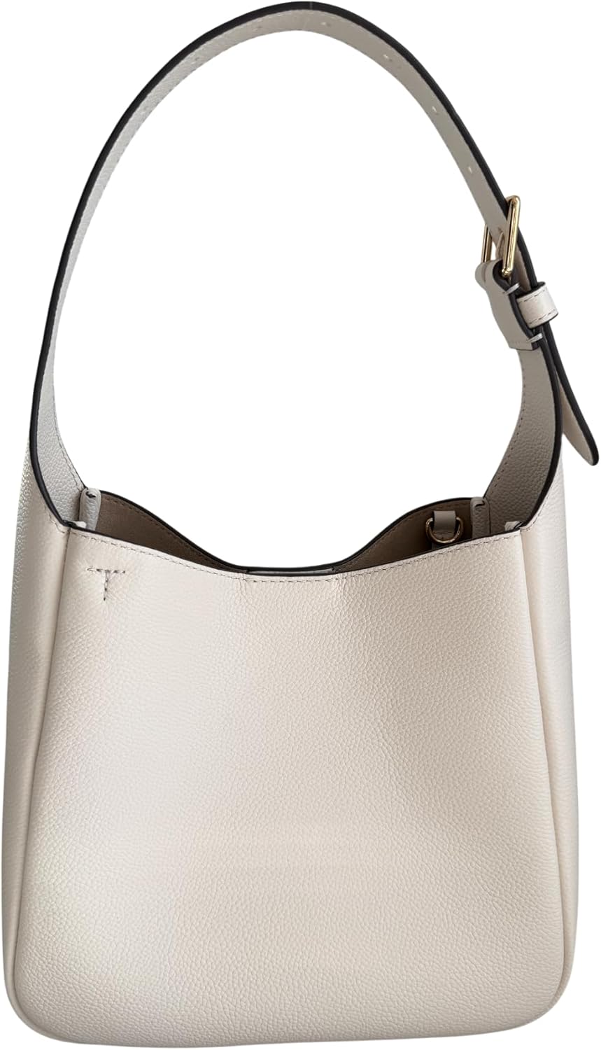 Tory Burch Women's Pebbled Leather Thea Small Slouchy Shoulder Bag - Image 4