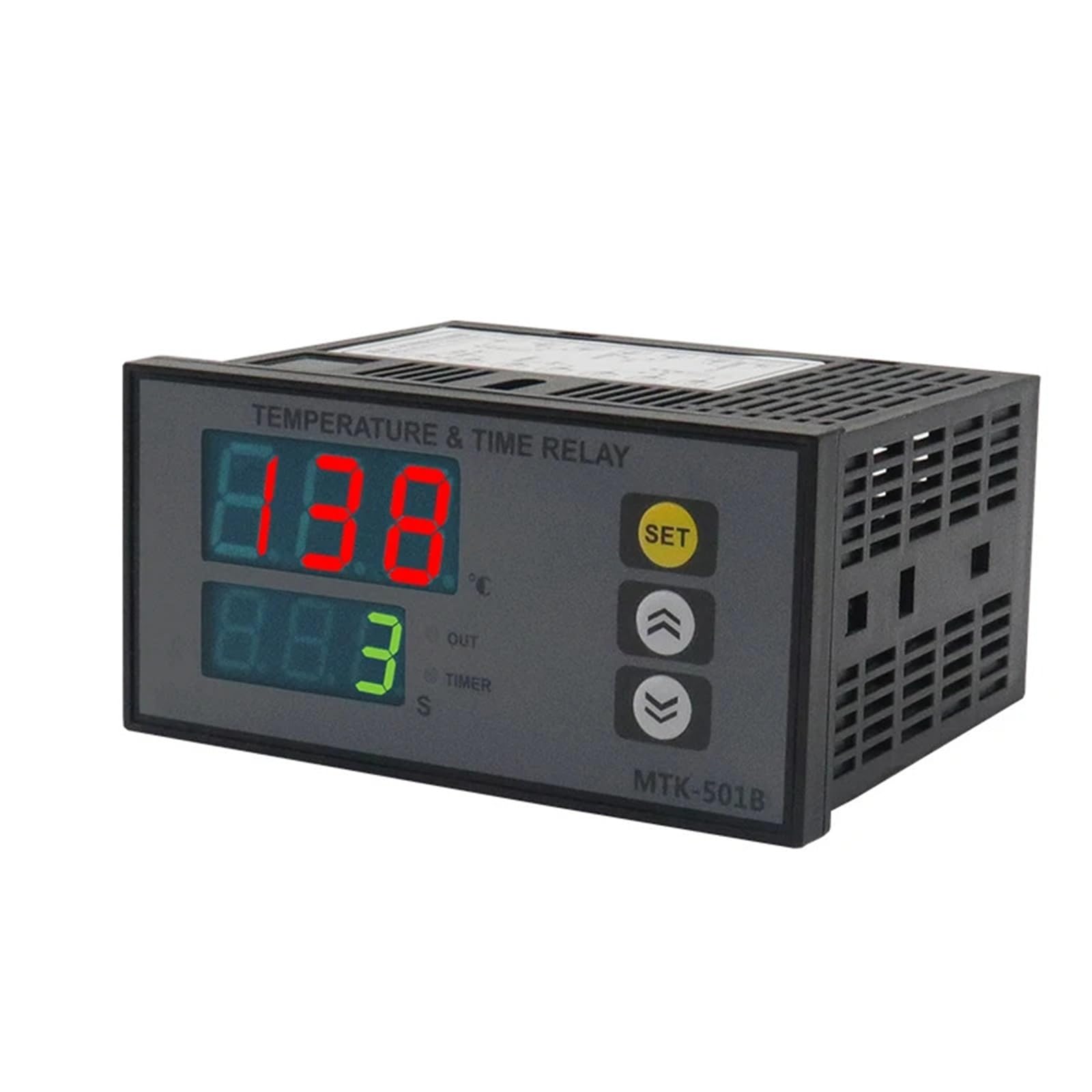 Minuterie et thermostat de précision contre les surchauffes avec sortie K SSR
