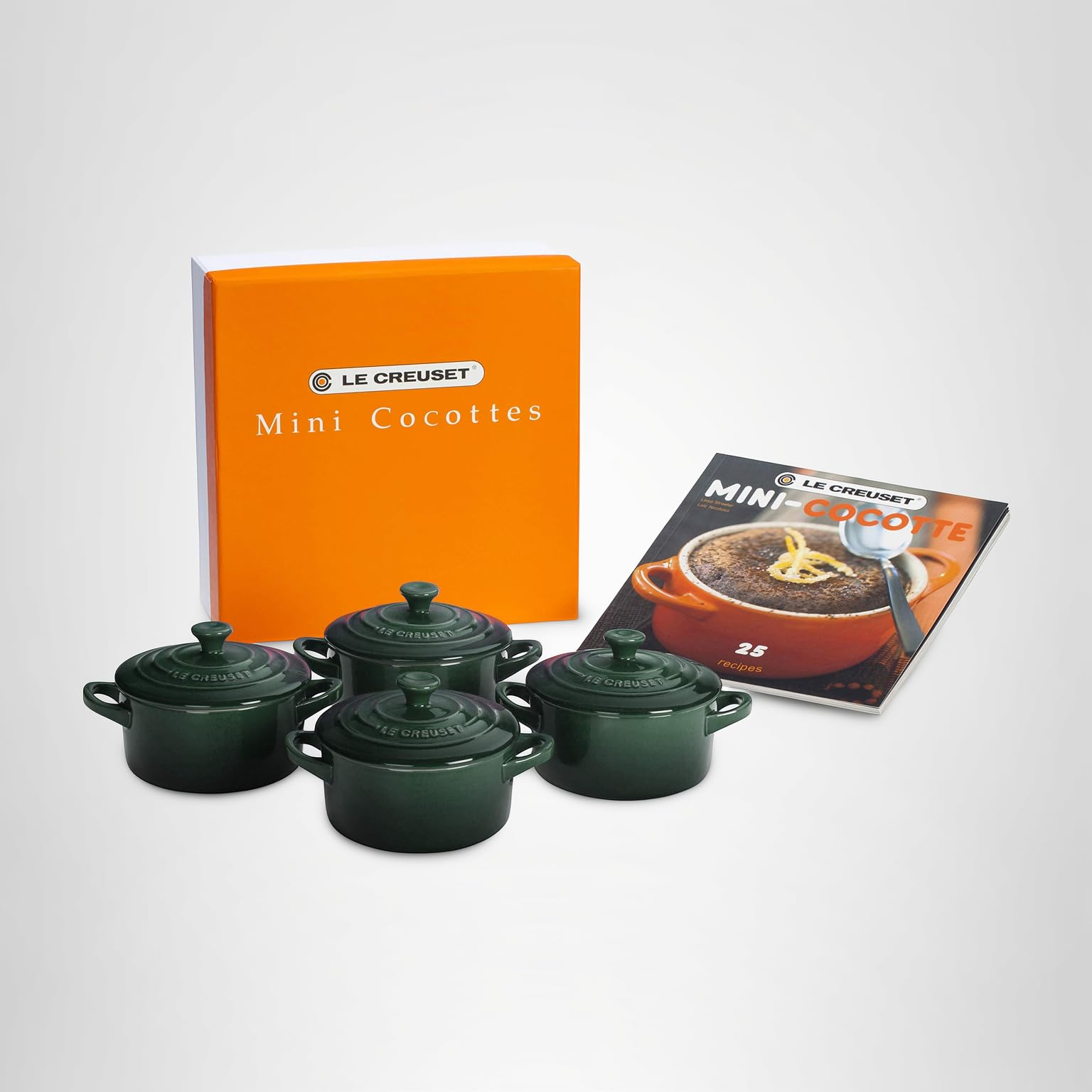 調理器具 LE CREUSET cocotte set Amazon.com: Le Creuset Stoneware Set of 4 Mini Cocottes with