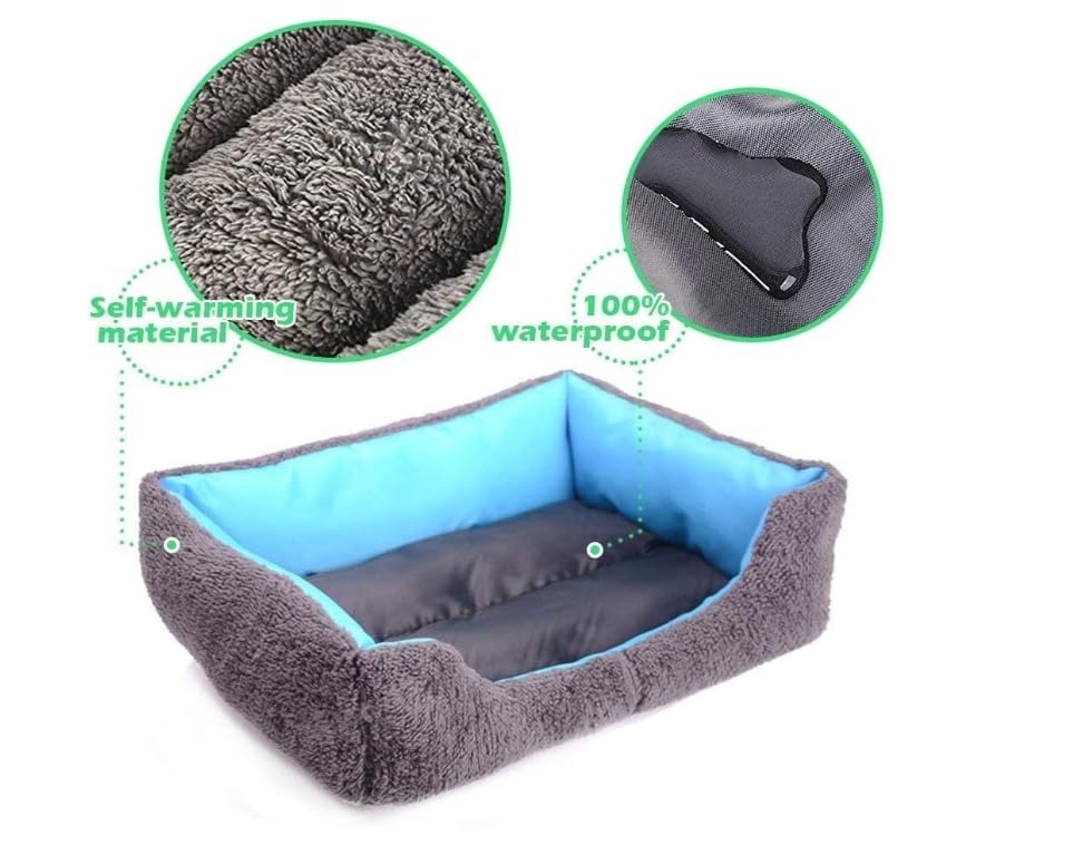 Lit pour chien lavable et coussin tapis imperméable chat kitty