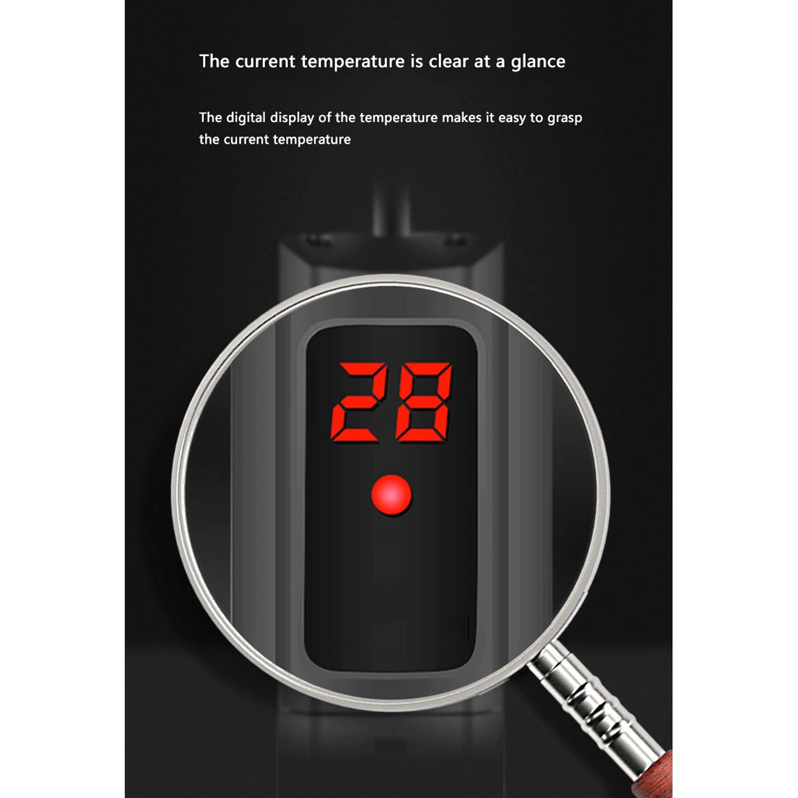 Riscaldatore a Basso Livello dell'Acqua Riscaldatore Automatico per Acquario a Temperatura costante, 75 W (50 W)