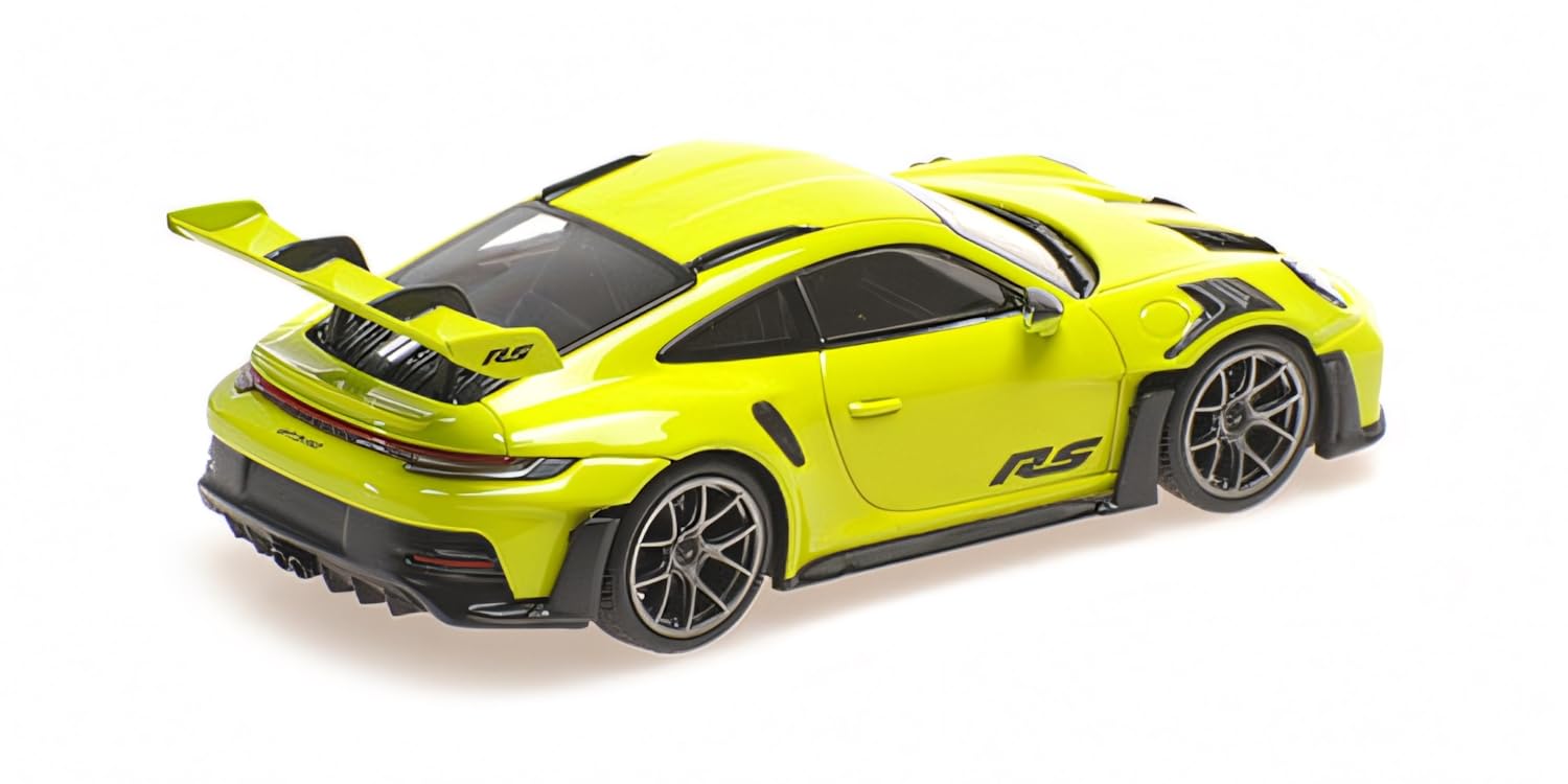 Minichamps 410062111 - Porsch. 911 (992) GT3RS Acid Green with Black Wheels 2023 - Scala 1/43 - Auto in Miniatura da Collezione