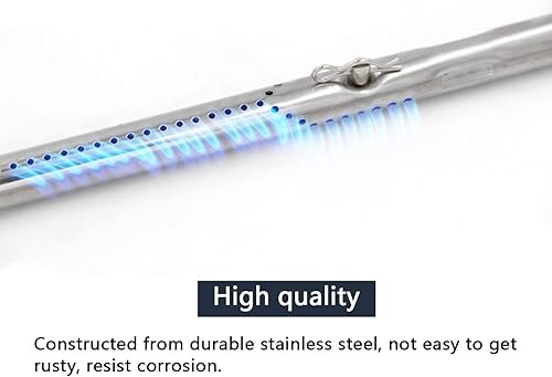 Miniatura 5 de Hongso Piezas de repuesto de parrilla para parrillas de gas Charbroil 466446015 463446016 463446017 463447018, rejillas de parrilla quemadores de