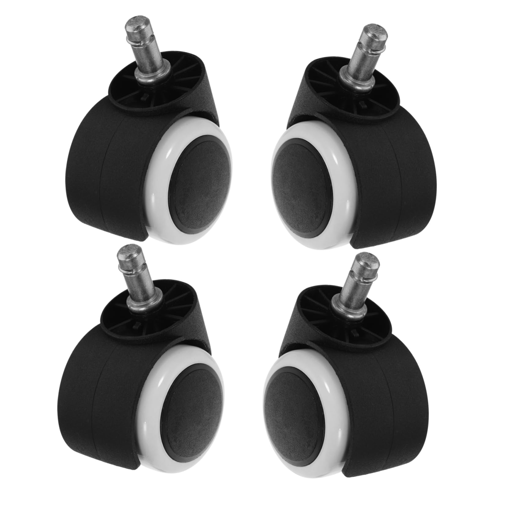 ARTIBETTER Varilla De Circlip 10mm 4pcs Ruedas Silla Oficina Ruedas Sustitución Para Sillas Giratorias