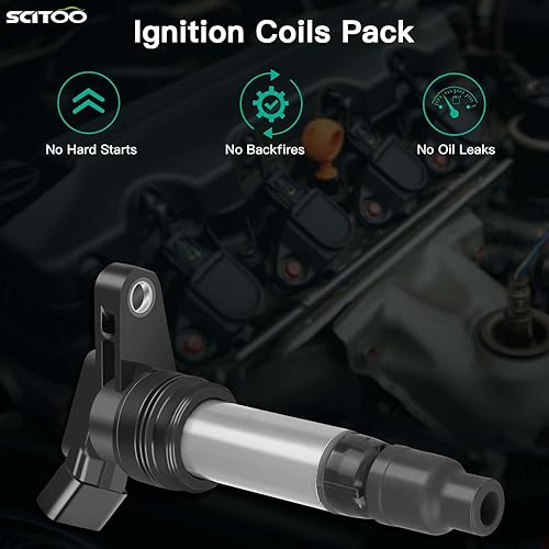 Miniatura 6 de SCITOO Paquete de bobinas de encendido para Volvo XC90 3.2L 2007-2012 para Volvo XC70 3.2L 2008-2012 para Volvo XC60 3.2L3.0L 2010-2012 para Volvo