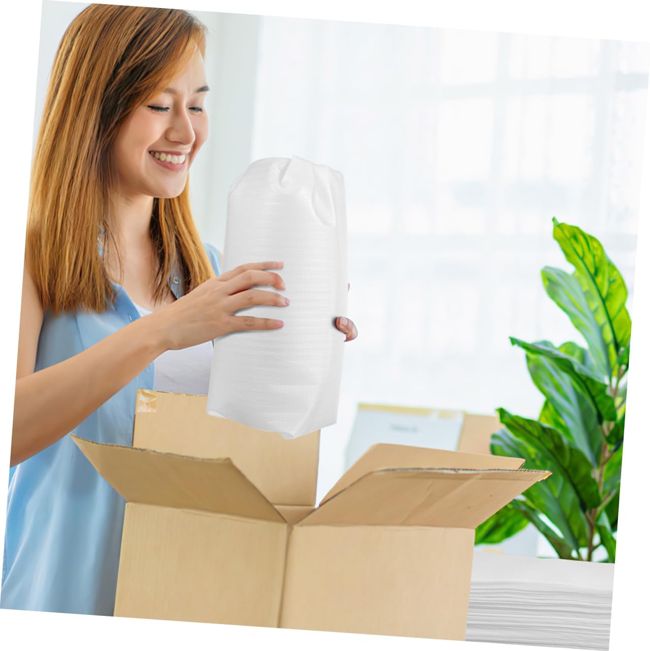 Foam Packaging Pouches 100pcs Wrap for Moving Foam for Shipping Cushioning for Packaging Wraps for Cups