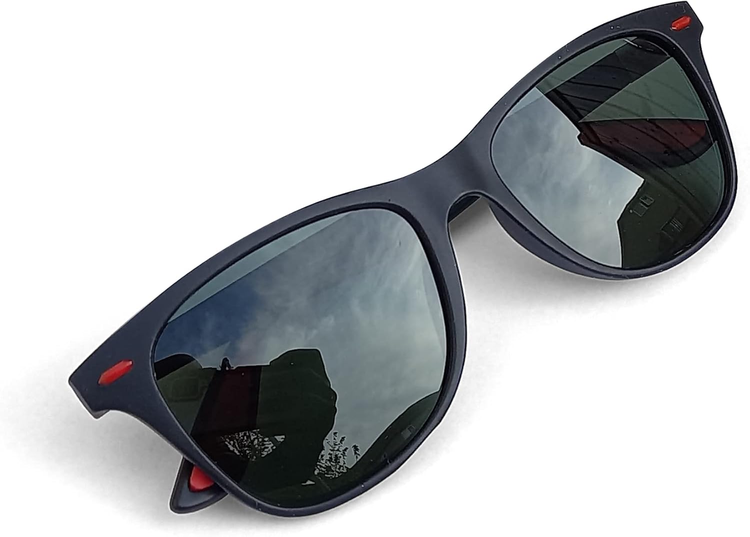 TAC Polarized Sunglasses for Men with Silicone Tips and Metal Hinges