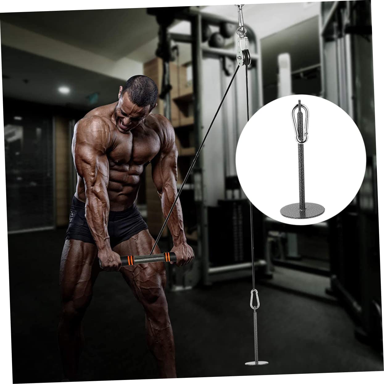 SUPVOX Barbell Slice Weight Rod Load Tray for Arm Finger Wrist Abdominal Muscle Exercises