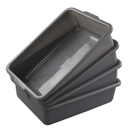 Miniatura 6 de CadineUS 4 paquetes de 8 litros, caja de autobús comercial gris