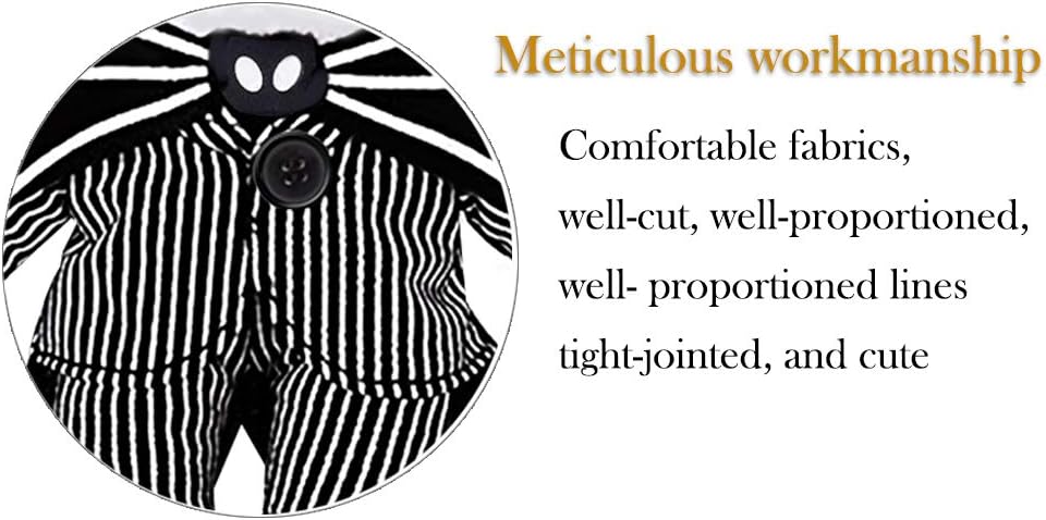 Nightmare Before Christmas Jack Skellington Plush Doll - Pumpkin King Plush Stuffed Toys Dolls (Jack Doll 9.5 Inches) - Image 5