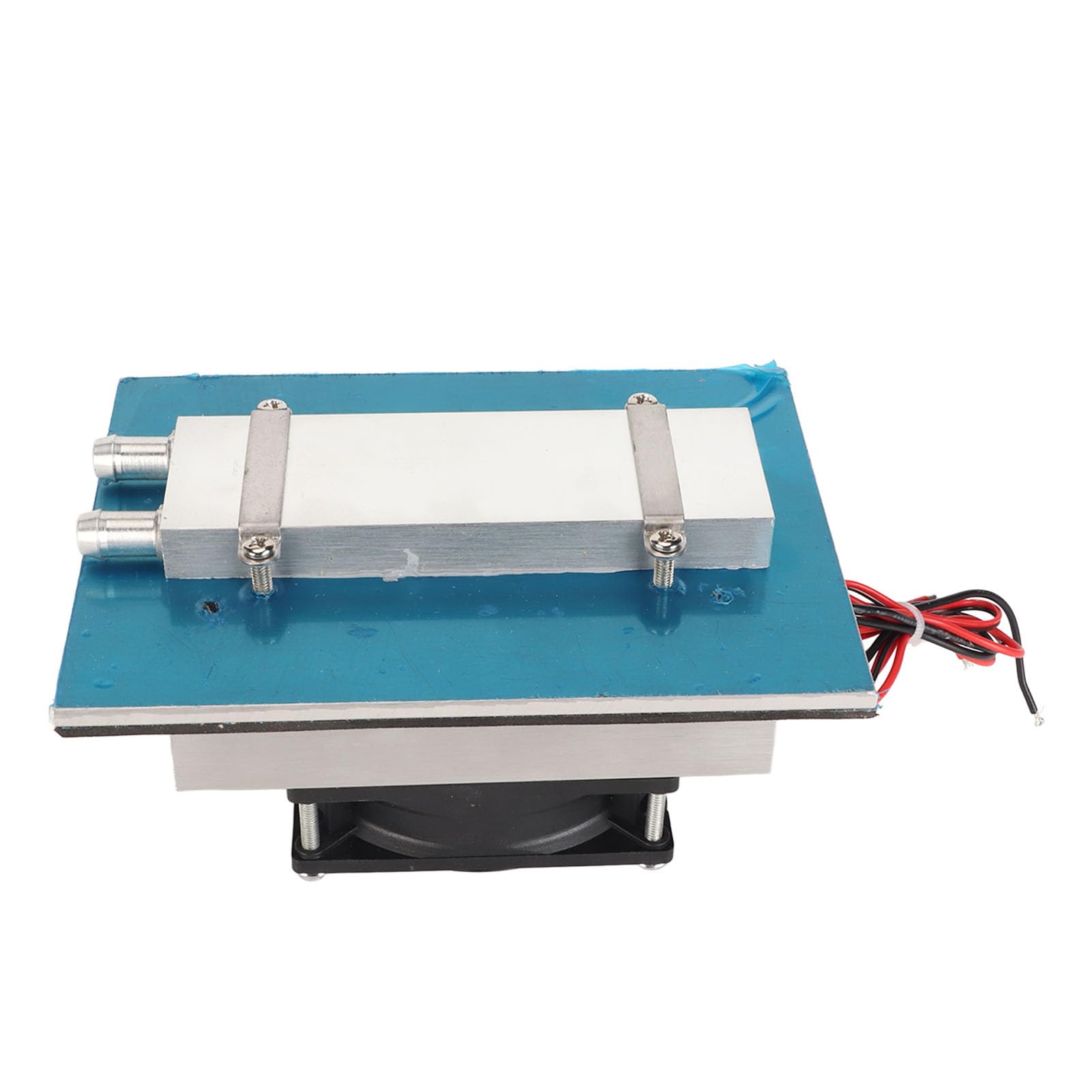 Chrees Ventola di Raffreddamento Peltier, Dispositivo di Raffreddamento a Semiconduttore in Lega di Alluminio da 12 V 120 W con Design Silenzioso Salvaspazio, per Scatola per Tablet per