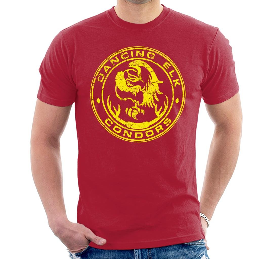 Cloud City 7 Men's Cherry Red Juno Dancing Elk Condors T-Shirt