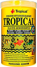Tropical Ração Em Flocos Para Peixes Tropical 20g
