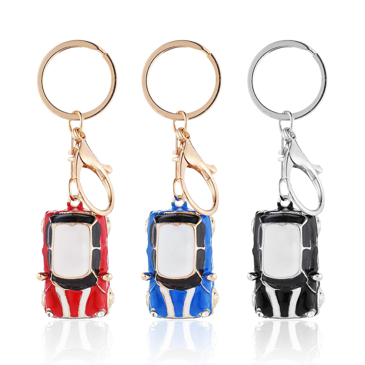 3 Uds Mini Llaveros De Coche, Llaveros Creativos, Llaveros De Regalo, Llaveros De Modelo De Coche, Coles Divertidos