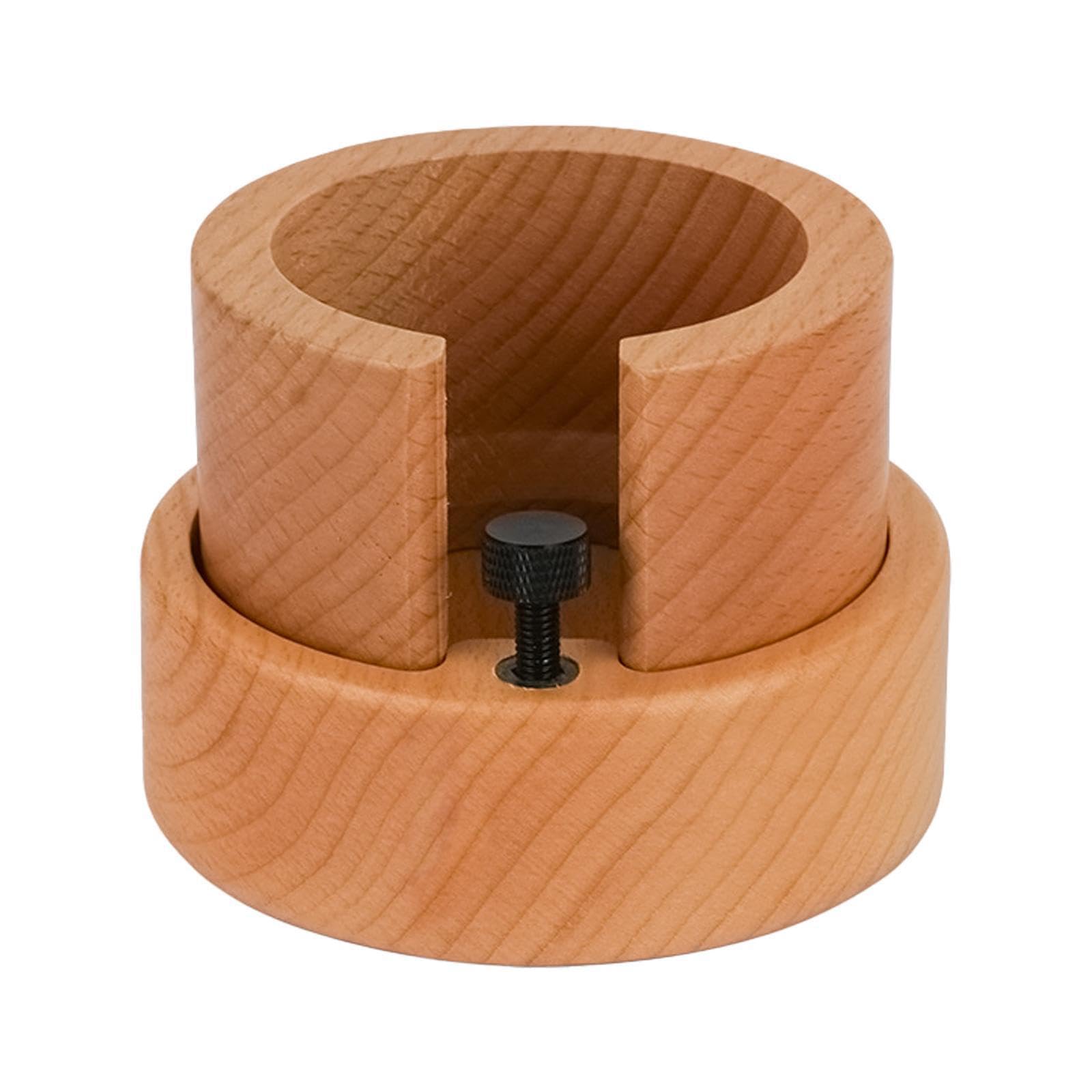 PIXZCSA Coffee Tamper Wooden Station Features Attractive While Offering Practical Benefits In Tamping Efficiency Espressos Tamper Station Coffee Portafilter