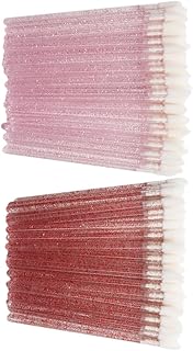 Veemoon 100pcs Disposable Lipstick Brush Appl...