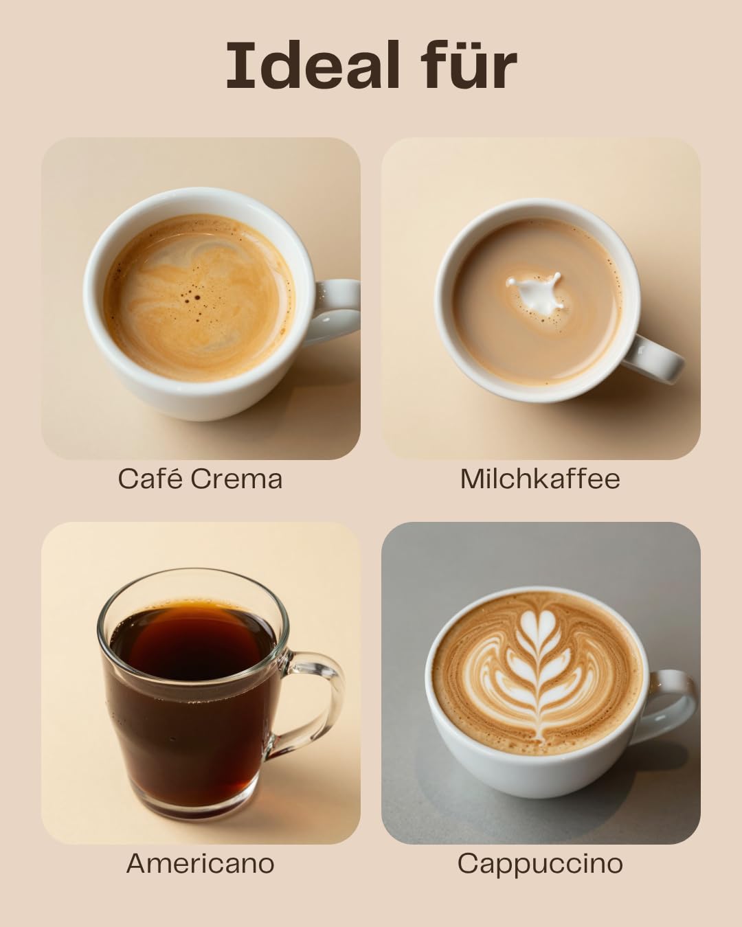 Café Emilia Standard, Kaffeepads, Stärke 3/5, 288 Pads