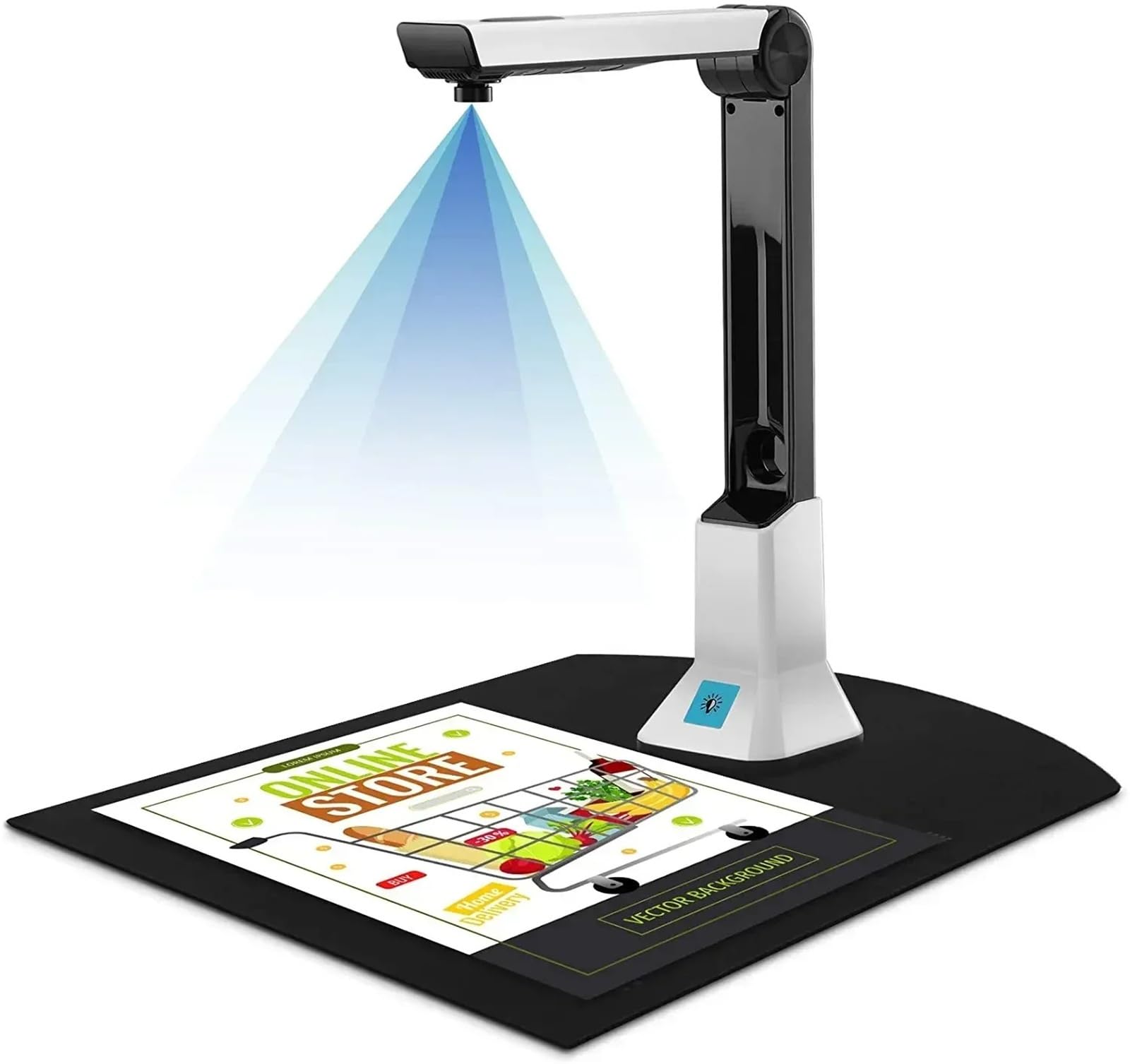Camera Scanner Book Document 10 Mega Pixel Documents A4 Paper Files High Definition Escaner A3