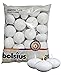 Bolsius White Floating Candles 1.75 Inch  20 Pack Candle Set  5+ Hours Burn Time  Premium European Quality  Smokeless & Dripless Smooth Flame  100% Cotton Wick  Beach, Wedding, & Party Accessory