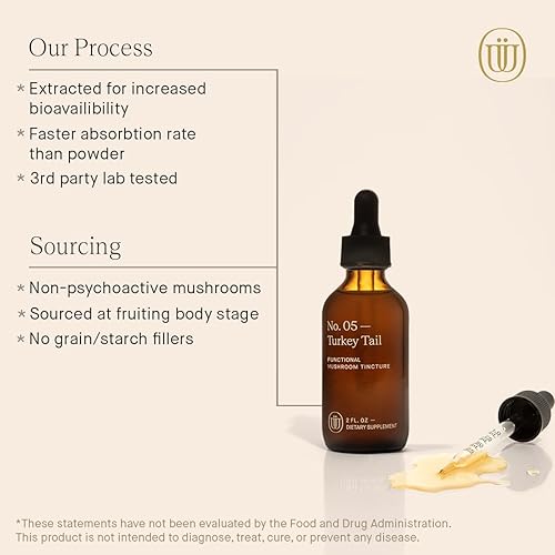 Miniatura 4 de UPHORIC URTH Mezcla de mezcla de hongos No.1-6 Reishi, Chaga, melena de león, cola de pavo, cordyceps y shiitake, refuerzo de inmunidad de apoyo