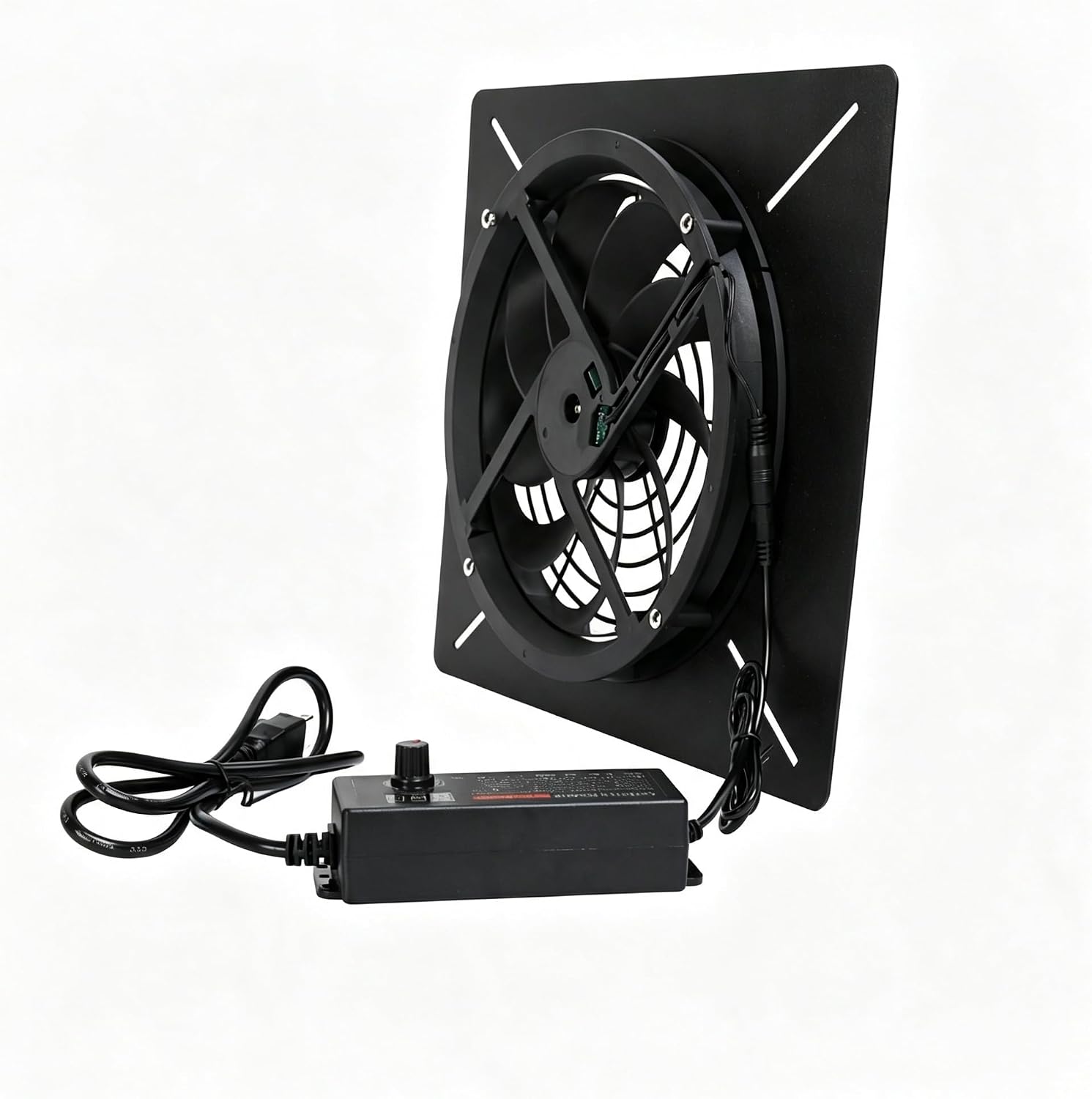 400 cubic feet per minute ultra-thin irreversible ventilation fan, stainless steel, suitable for cellars, greenhouses, garages
