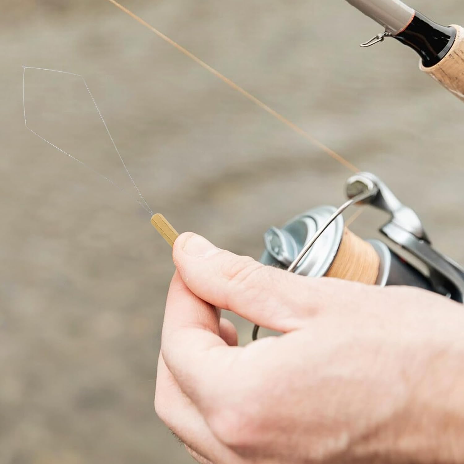 Mikinona Fly Tying Bobbin Threader Tool Ergonomic Compact Design Quick Threading for Fly Hook Hackle Line Dubbing Hair Loop Styling Portable Precision Craftsmanship