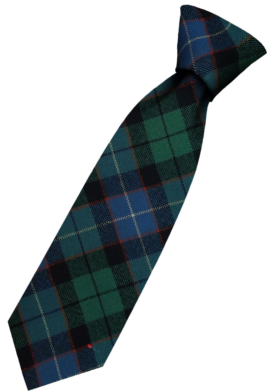 I LUV LTD Mens All Wool Tie Woven And Made in Scotland in Mitchell Ancient Tartan