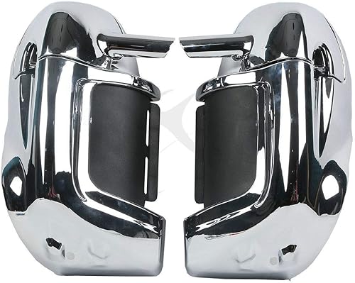 TCMT Guantera cromada inferior ventilada para Harley Road King Road Glide Street Glide Electra Glide Ultra-Classic 1983-2013