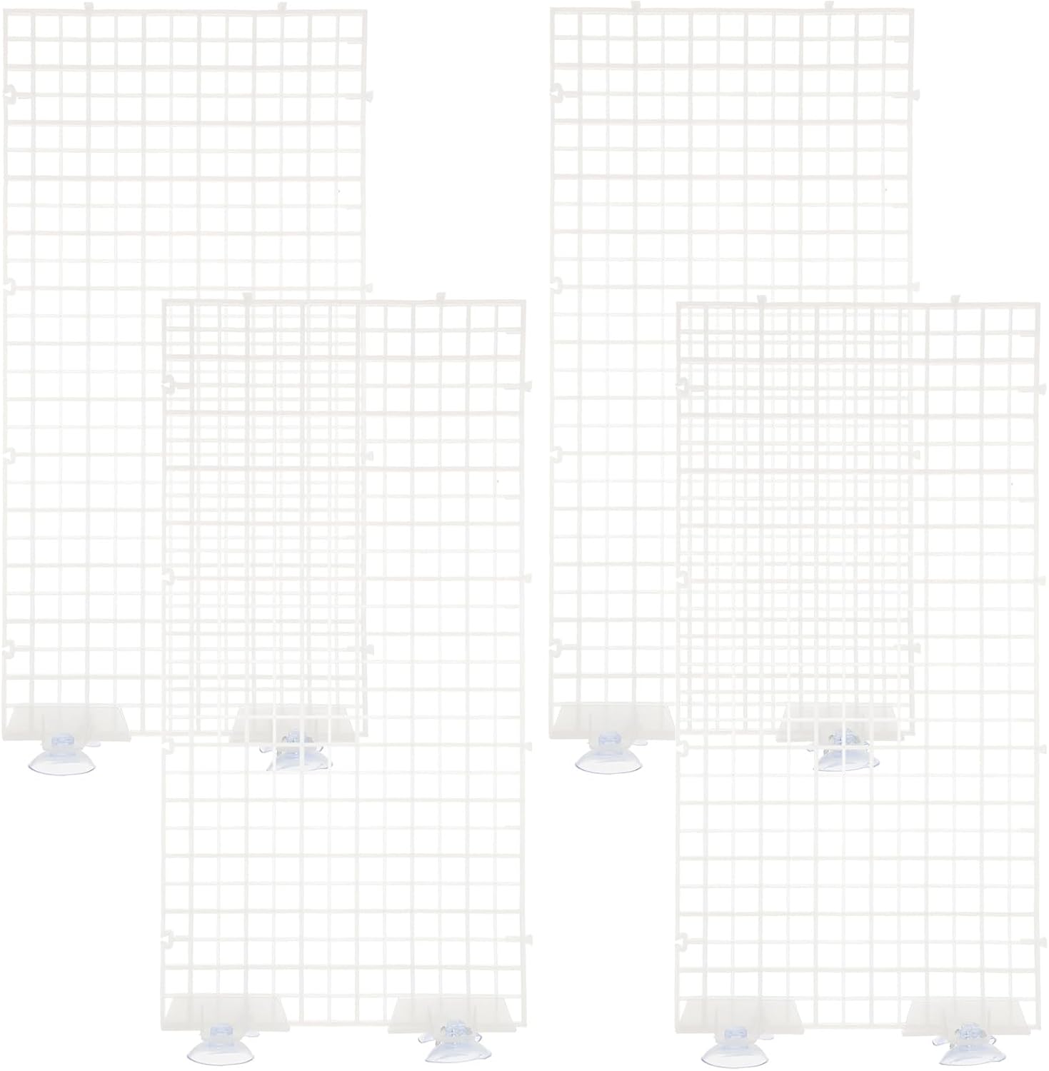 POPETPOP Plastic Grid 1 Set Plastic Fish Tank Trays 75 Gallon Aquarium Lid Aquarium Divider Fish Tank Supplies Splitter Partition Plate Dividing Line Water Tank Stitching Egg Crates