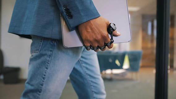 Tap Strap 2 - Wearable Keyboard, Mouse & Air Gesture Controller (Large-2021)